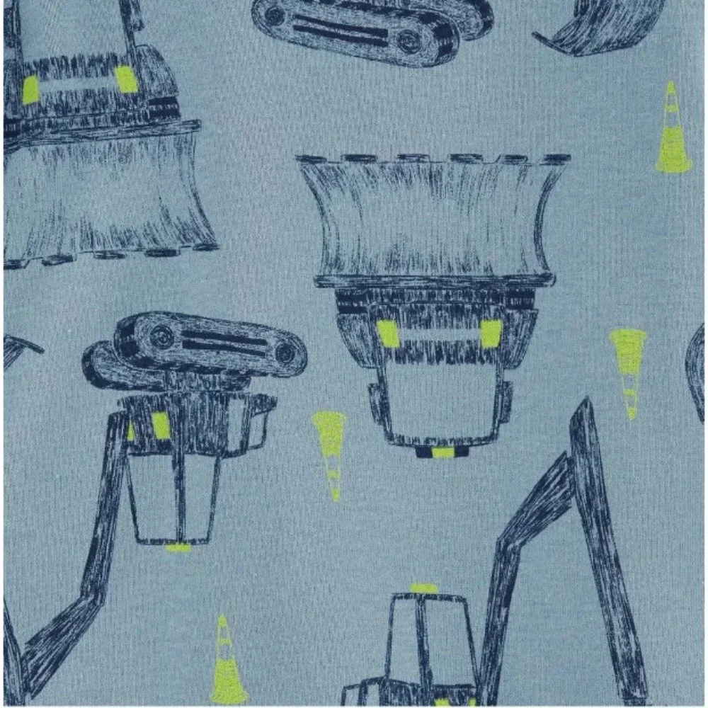 Carter's Boy Size 12 Months 4 Piece Mix & Match Construction Theme Pajama Set - Picture 3 of 6